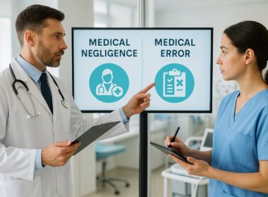 Difference Between Medical Negligence and Medical Error