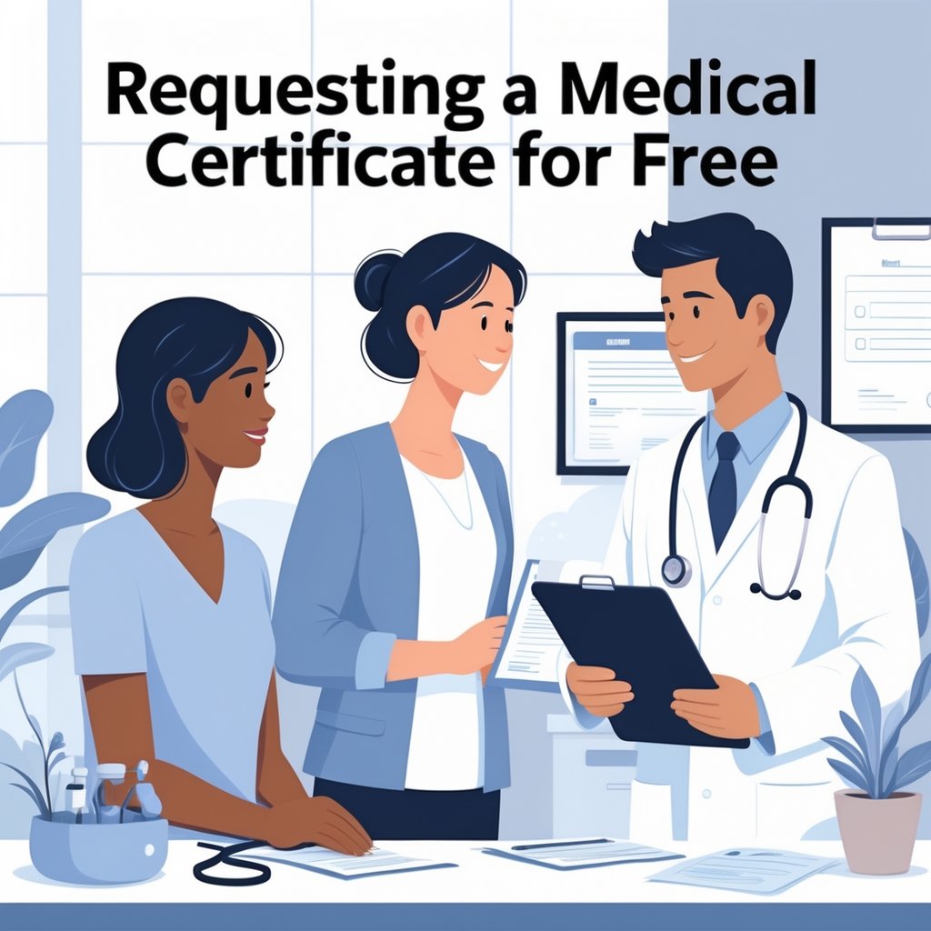 A patient talking to a doctor in a medical office with medical equipment and a certificate frame on the wall.